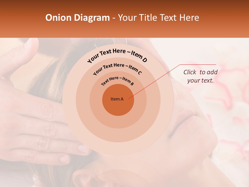 A Woman Getting A Facial Massage At A Spa PowerPoint Template