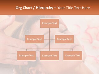 A Woman Getting A Facial Massage At A Spa PowerPoint Template