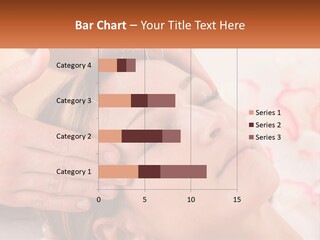 A Woman Getting A Facial Massage At A Spa PowerPoint Template