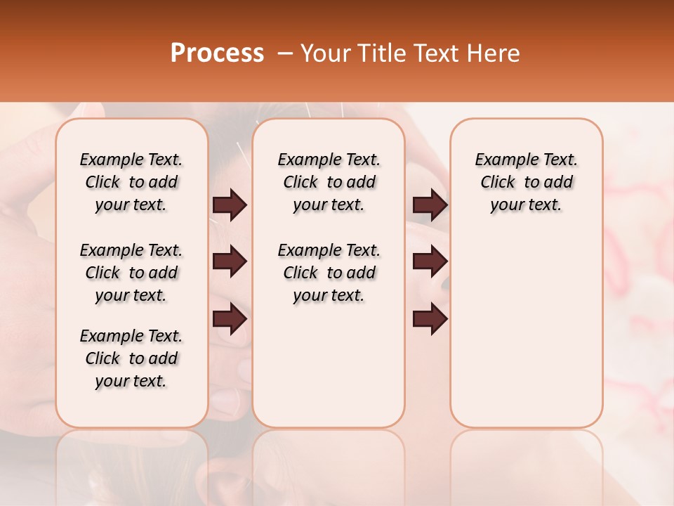 A Woman Getting A Facial Massage At A Spa PowerPoint Template