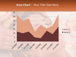 A Woman Getting A Facial Massage At A Spa PowerPoint Template