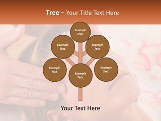A Woman Getting A Facial Massage At A Spa PowerPoint Template