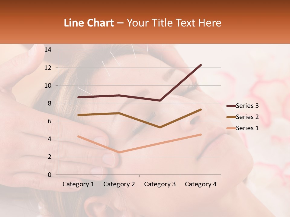 A Woman Getting A Facial Massage At A Spa PowerPoint Template