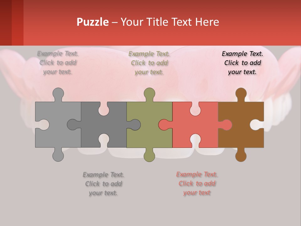 A Close Up Of A Tooth On A Black Background PowerPoint Template