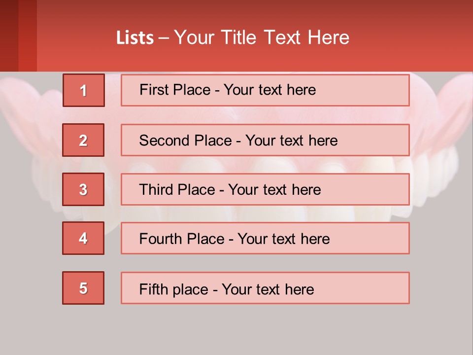 A Close Up Of A Tooth On A Black Background PowerPoint Template