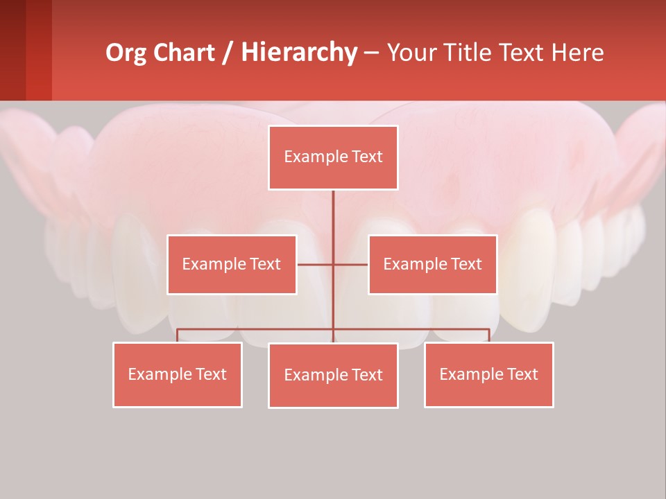 A Close Up Of A Tooth On A Black Background PowerPoint Template