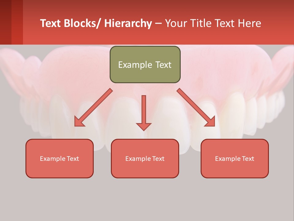 A Close Up Of A Tooth On A Black Background PowerPoint Template
