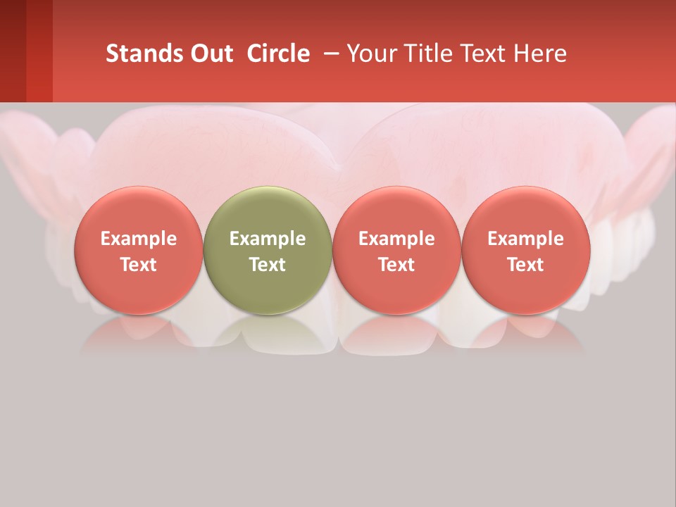 A Close Up Of A Tooth On A Black Background PowerPoint Template