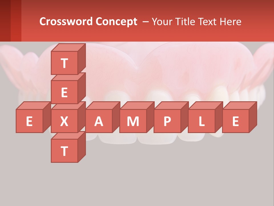 A Close Up Of A Tooth On A Black Background PowerPoint Template