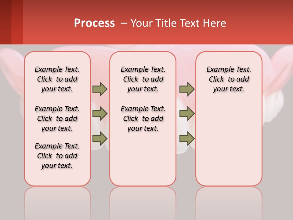 A Close Up Of A Tooth On A Black Background PowerPoint Template