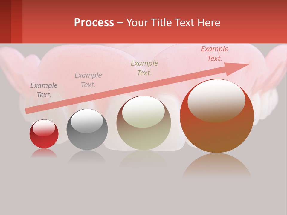 A Close Up Of A Tooth On A Black Background PowerPoint Template