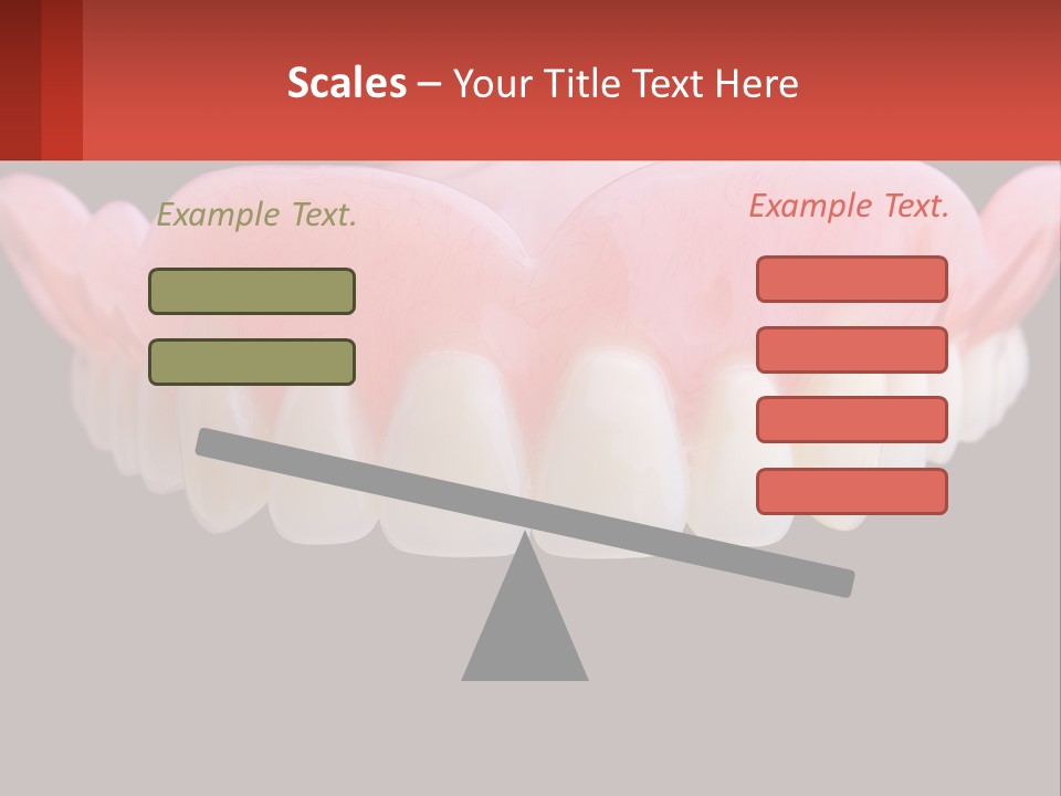 A Close Up Of A Tooth On A Black Background PowerPoint Template
