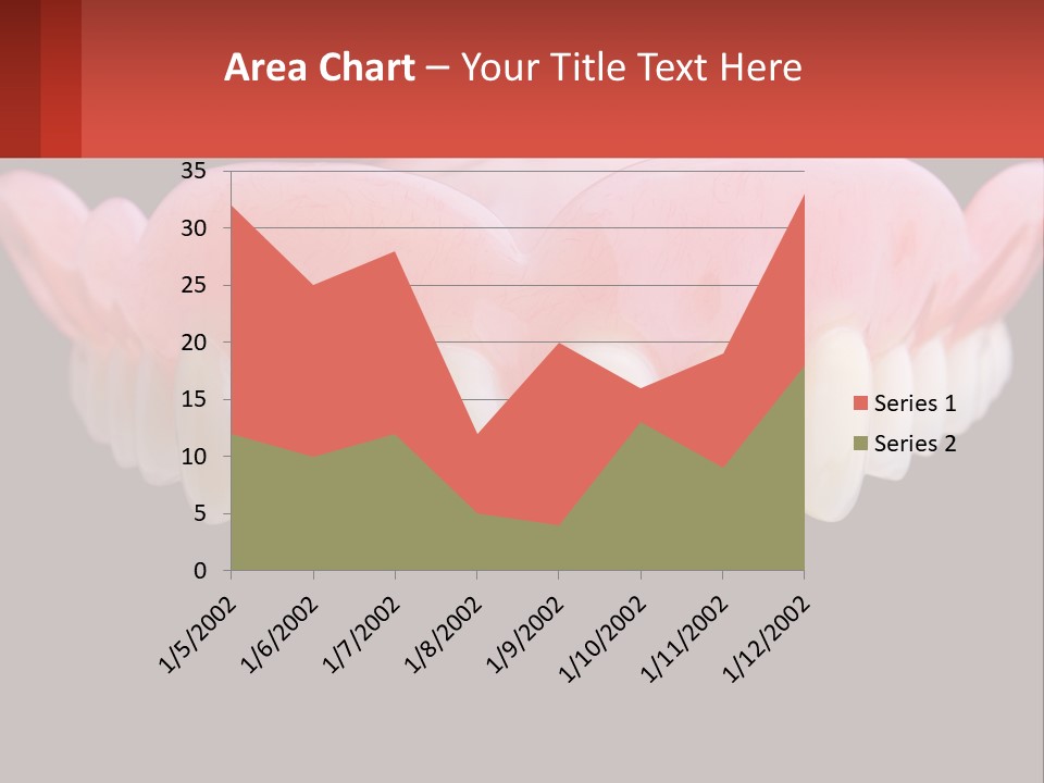 A Close Up Of A Tooth On A Black Background PowerPoint Template