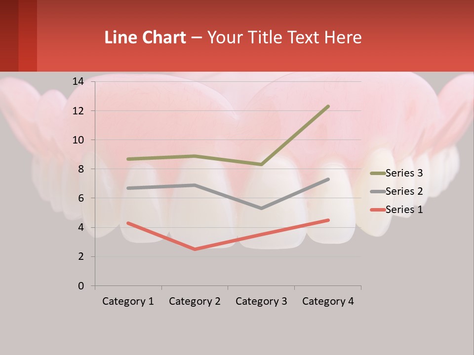 A Close Up Of A Tooth On A Black Background PowerPoint Template