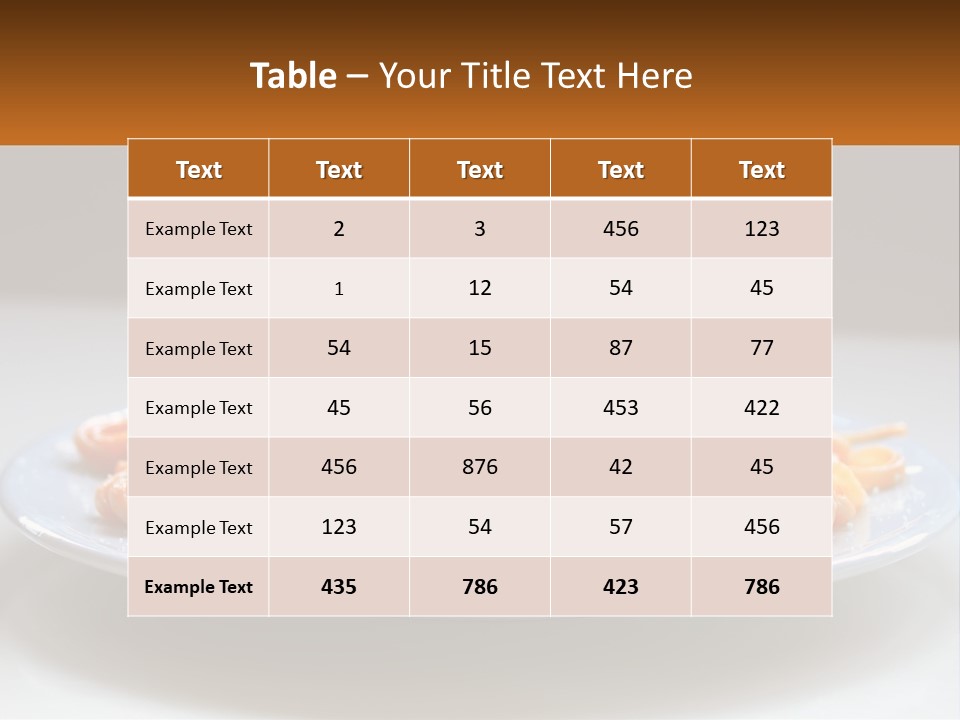 A Plate Of Spaghetti With Smoke Coming Out Of It PowerPoint Template