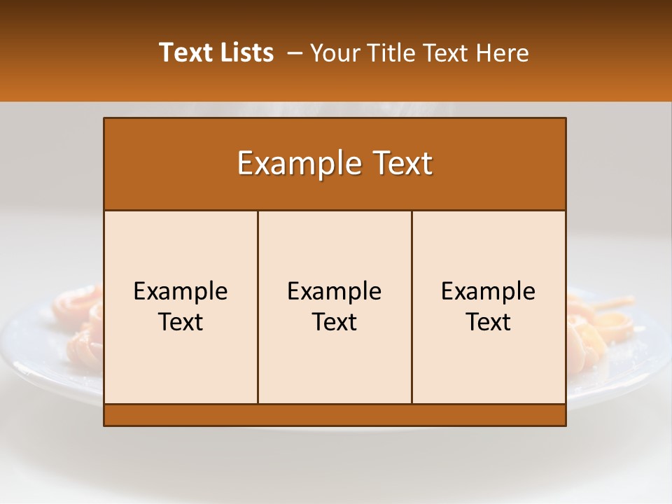A Plate Of Spaghetti With Smoke Coming Out Of It PowerPoint Template
