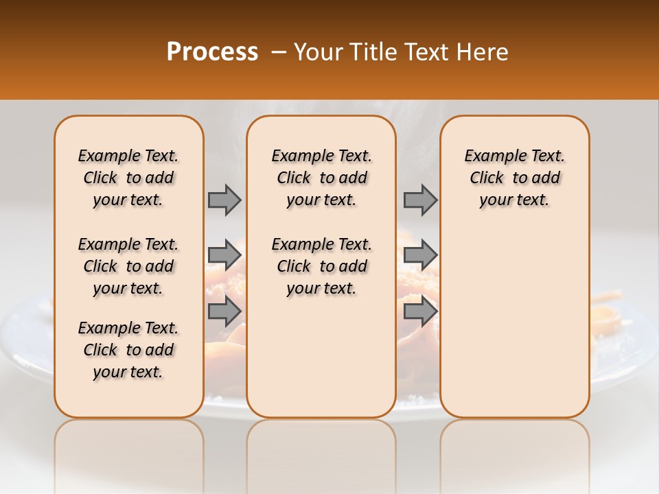 A Plate Of Spaghetti With Smoke Coming Out Of It PowerPoint Template