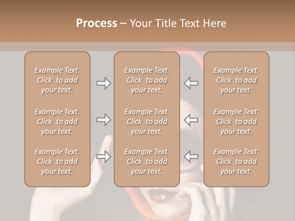 A Woman Wearing Sunglasses And A Red Scarf PowerPoint Template