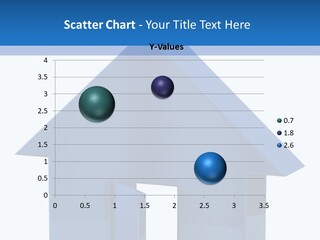 A Blue House Powerpoint Presentation Template PowerPoint Template