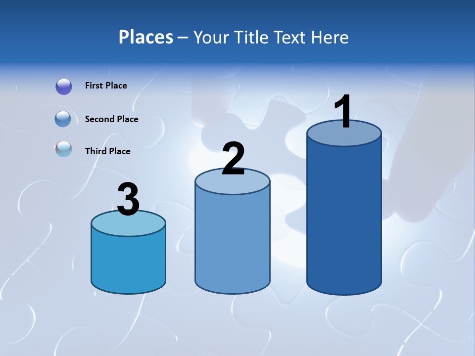 A Person Holding A Piece Of A Puzzle PowerPoint Template
