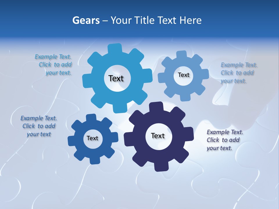A Person Holding A Piece Of A Puzzle PowerPoint Template