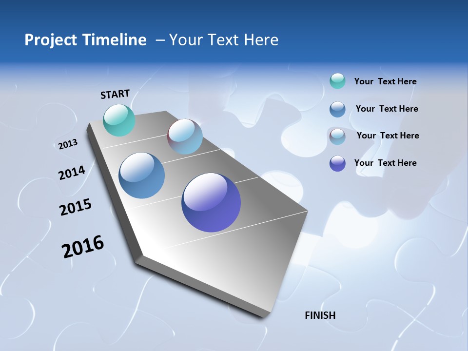 A Person Holding A Piece Of A Puzzle PowerPoint Template
