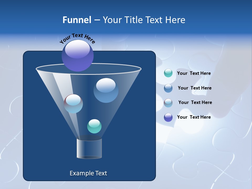 A Person Holding A Piece Of A Puzzle PowerPoint Template