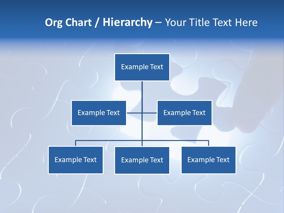 A Person Holding A Piece Of A Puzzle PowerPoint Template
