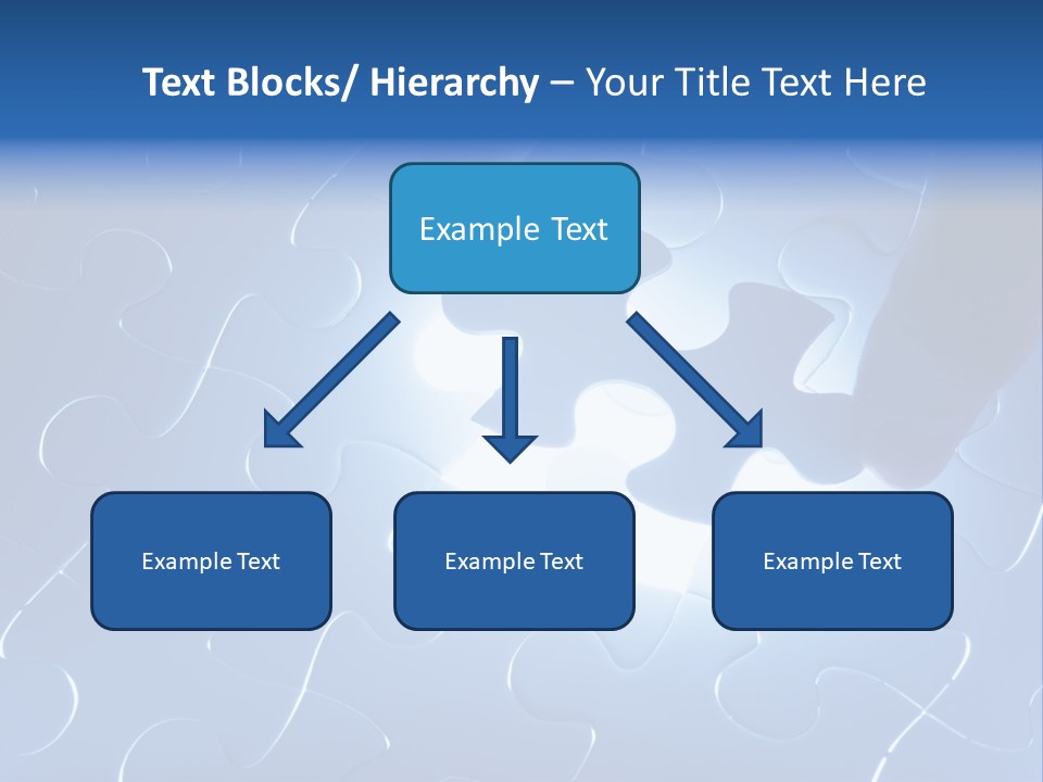 A Person Holding A Piece Of A Puzzle PowerPoint Template