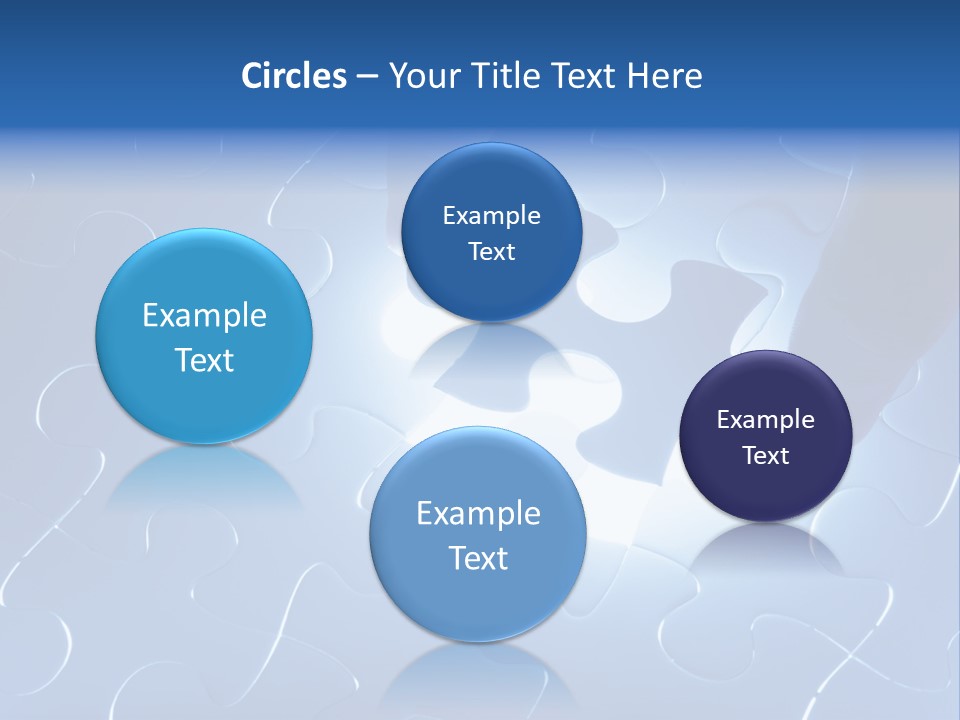 A Person Holding A Piece Of A Puzzle PowerPoint Template