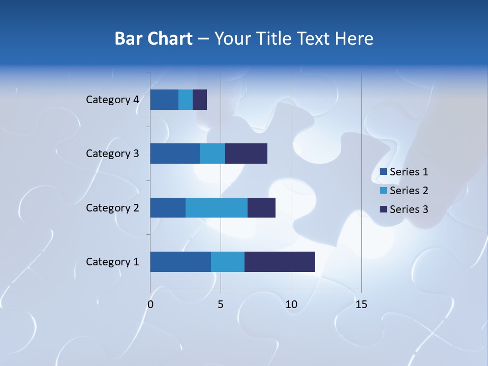 A Person Holding A Piece Of A Puzzle PowerPoint Template