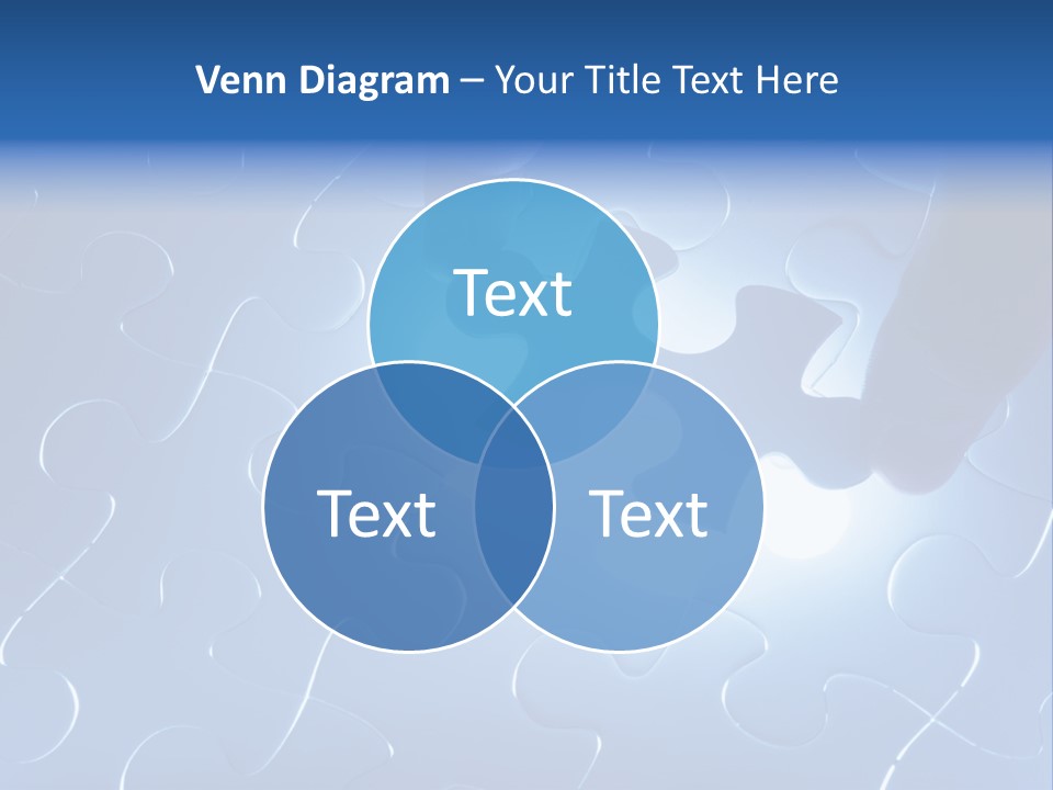 A Person Holding A Piece Of A Puzzle PowerPoint Template