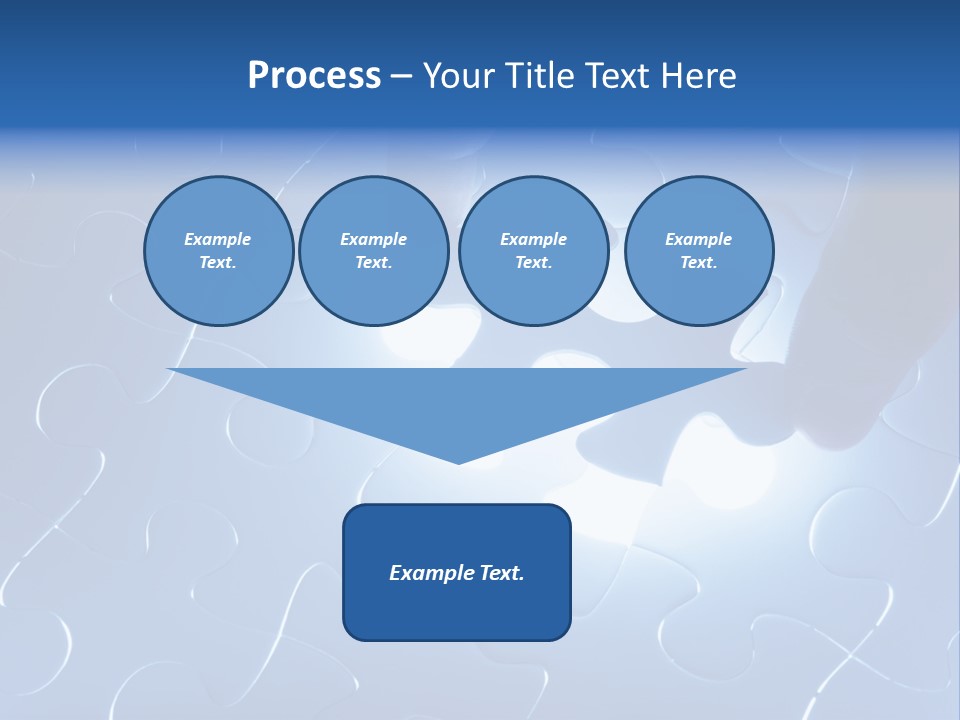 A Person Holding A Piece Of A Puzzle PowerPoint Template