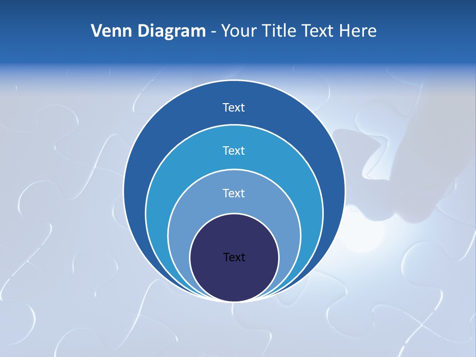 A Person Holding A Piece Of A Puzzle PowerPoint Template