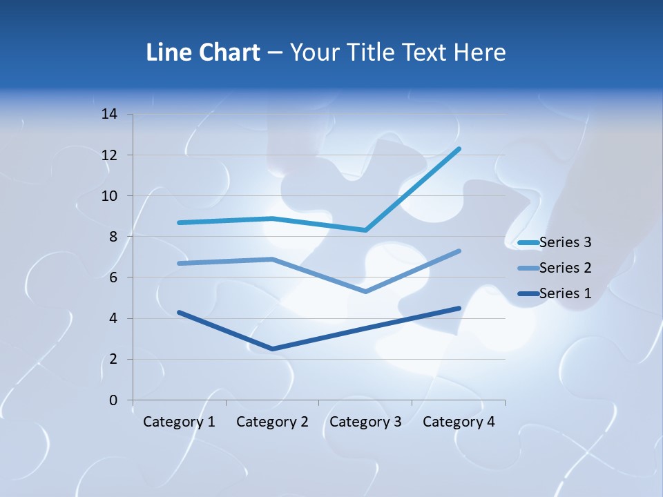 A Person Holding A Piece Of A Puzzle PowerPoint Template