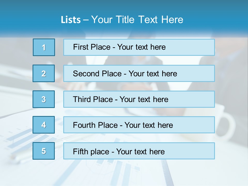 A Group Of Business People Sitting Around A Table PowerPoint Template