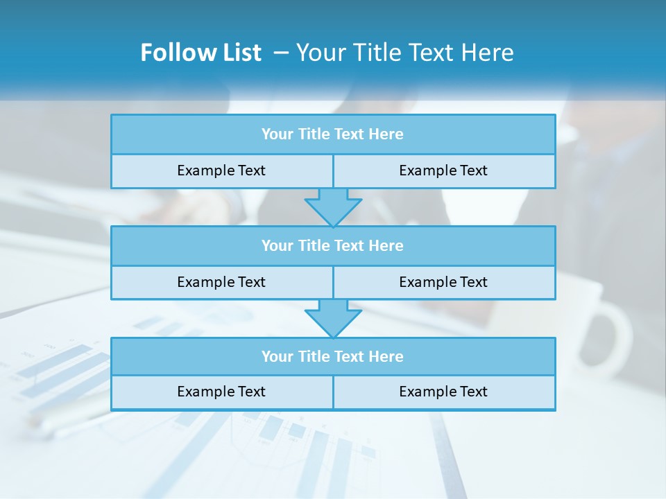 A Group Of Business People Sitting Around A Table PowerPoint Template