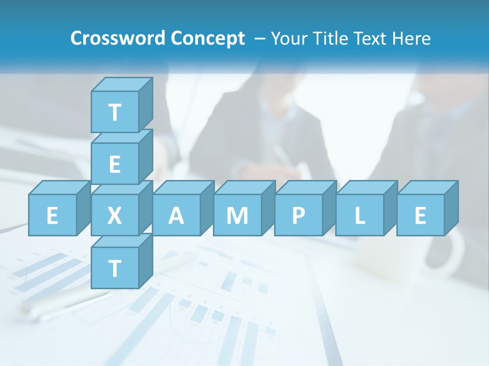 A Group Of Business People Sitting Around A Table PowerPoint Template