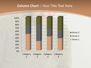 An Elderly Woman Holding A Piece Of Paper In Her Hands PowerPoint Template