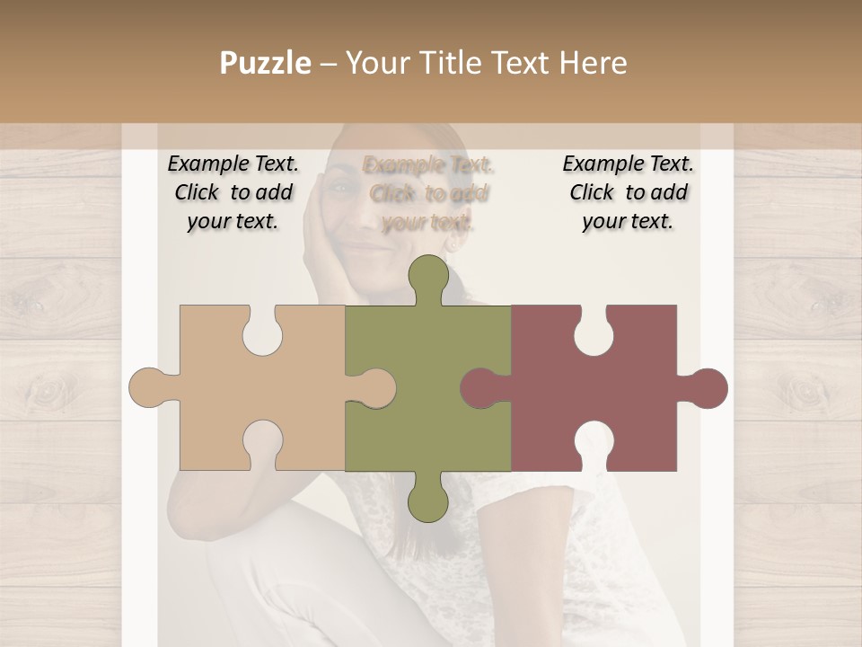 A Woman Sitting On The Floor With Her Hand On Her Face PowerPoint Template