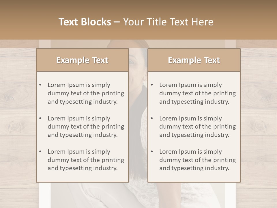 A Woman Sitting On The Floor With Her Hand On Her Face PowerPoint Template