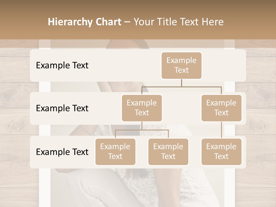 A Woman Sitting On The Floor With Her Hand On Her Face PowerPoint Template