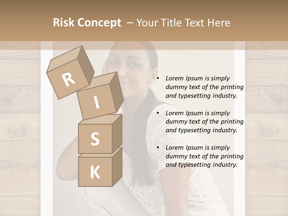 A Woman Sitting On The Floor With Her Hand On Her Face PowerPoint Template