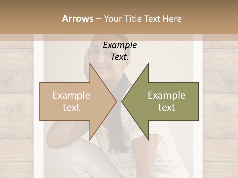 A Woman Sitting On The Floor With Her Hand On Her Face PowerPoint Template