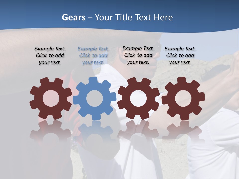 A Group Of Men Holding Guns In Their Hands PowerPoint Template