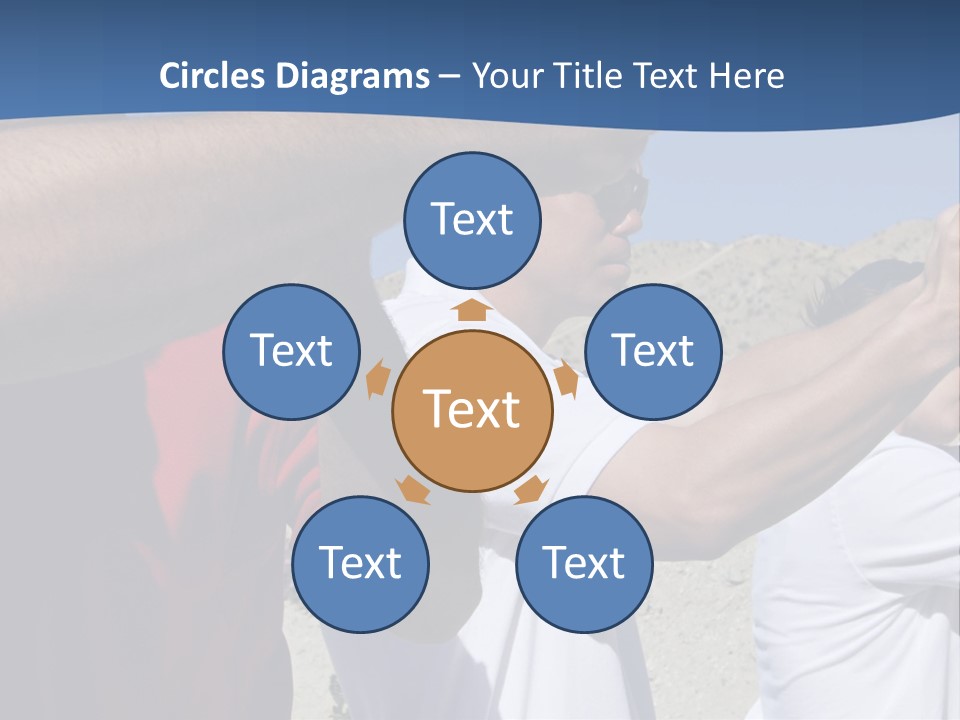 A Group Of Men Holding Guns In Their Hands PowerPoint Template