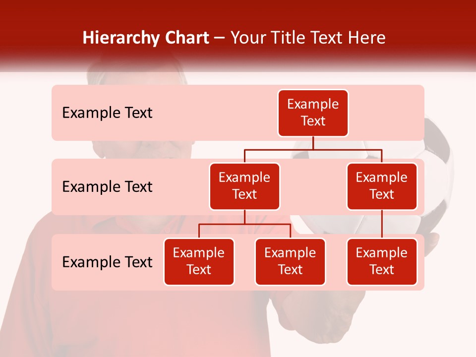 A Man Holding A Soccer Ball In His Hand PowerPoint Template