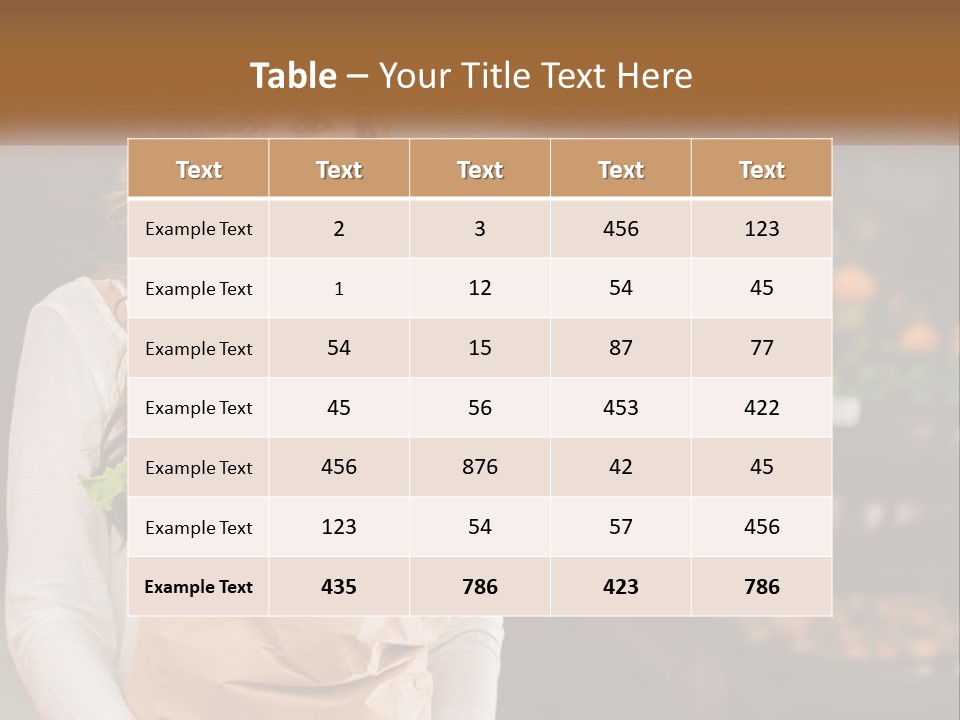 A Woman Holding A Paper Bag Full Of Vegetables PowerPoint Template