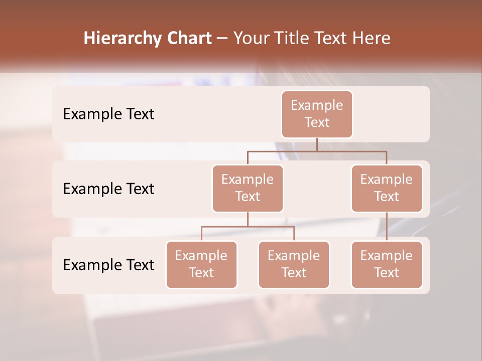 A Young Girl Is Looking At A Computer Screen PowerPoint Template