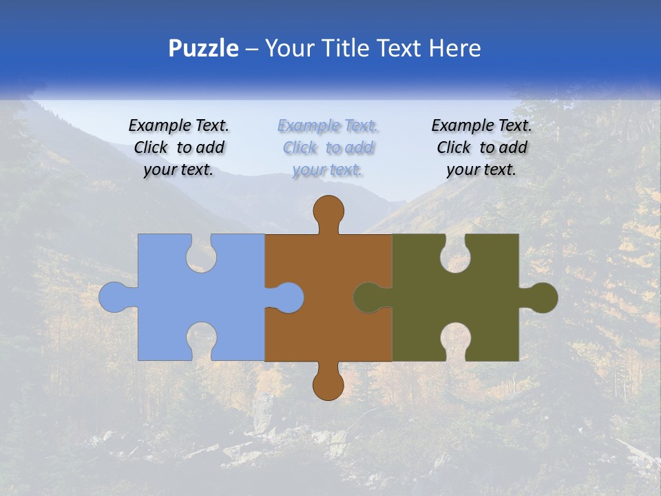 A Scenic View Of A Mountain Range With A River In The Foreground PowerPoint Template